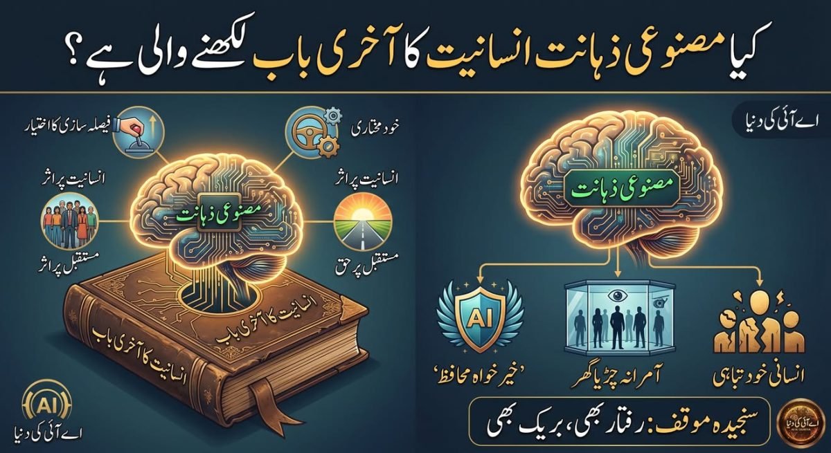 کیا مصنوعی ذہانت انسانیت کا آخری باب لکھنے والی ہے؟