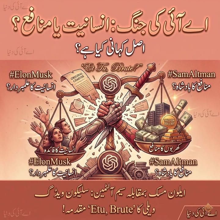 اے آئی کی جنگ: انسانیت یا منافع؟ اصل کہانی کیا ہے؟