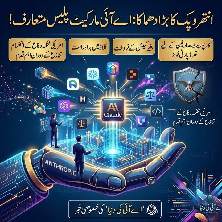 انتھروپک نے AI ٹولز کے لیے نیا Marketplace لانچ کر دیا